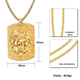 Gold lion pendant nz