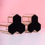 Gold makeup brush holder Golden nz