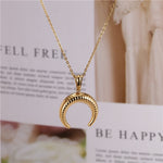 Gold Moon Pendant nz