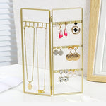 Gold necklace stand nz