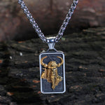 Gold Odin Necklace nz