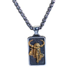 Gold Odin Necklace nz