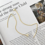 Gold pearl necklace Earrings nz