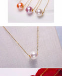 Gold pearl pendant nz