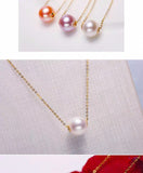 Gold pearl pendant nz