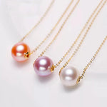 Gold pearl pendant nz
