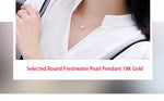 Gold pearl pendant nz