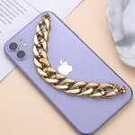 Gold phone strap nz