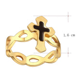 Gold religious ring nz
