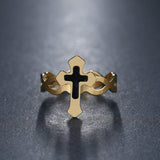 Gold religious ring nz