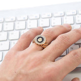 Gold ring with a lion’s head nz