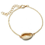 Gold seashell bracelet nz