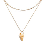Gold shell necklace nz
