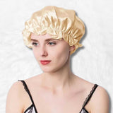 Gold silk sleep cap nz