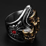 Gold skull ring nz