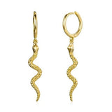 Gold snake earrings nz