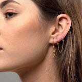 Gold snake earrings nz