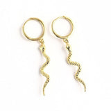 Gold snake earrings nz