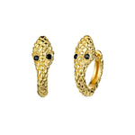 Gold Snake Stud Earrings nz