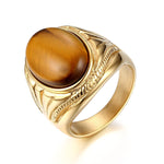 Gold Tiger Eye Ring nz