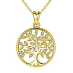Gold Tree of Life Necklace nz