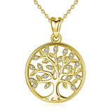Gold Tree of Life Necklace nz