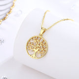 Gold Tree of Life Necklace nz