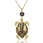 Gold turtle necklace nz