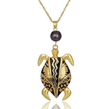 Gold turtle necklace nz
