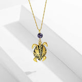 Gold turtle necklace nz