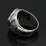 Gold viking wolf ring nz