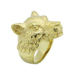 Gold wolf ring nz