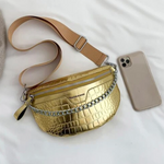 Gold women’s bum bag nz