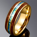 Gold wood ring nz