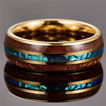 Gold wood ring nz