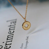 Golden compass pendant nz