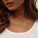 Golden Eye necklace nz