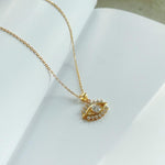 Golden Eye necklace nz