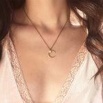 Golden Moon Pendant nz