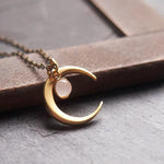 Golden Moon Pendant nz