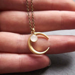Golden Moon Pendant nz