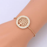 Golden tree of life bracelet nz