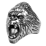 Gorilla signet ring 7 (54.4 mm) / Style 1 nz