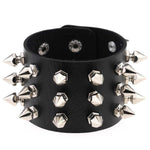 Gothic heavy metal bracelet Black nz