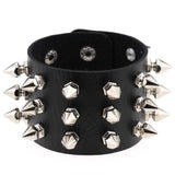 Gothic heavy metal bracelet Black nz