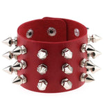 Gothic heavy metal bracelet Red nz