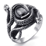 Gothic snake ring nz