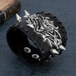 Gothic steampunk bracelet Black nz