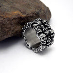 Gothic style Skull ring nz
