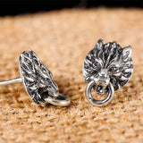 Gothic wolf earrings nz